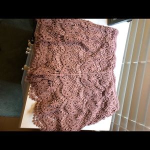 Lace shorts